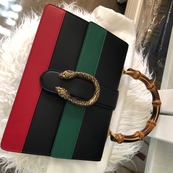 Gucci Dionysus tip handle medium black green - Picture 4 of 8